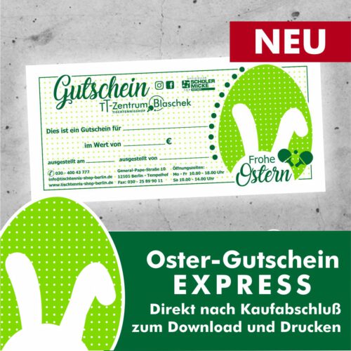 Geschenkgutschein Ostern zum Drucken