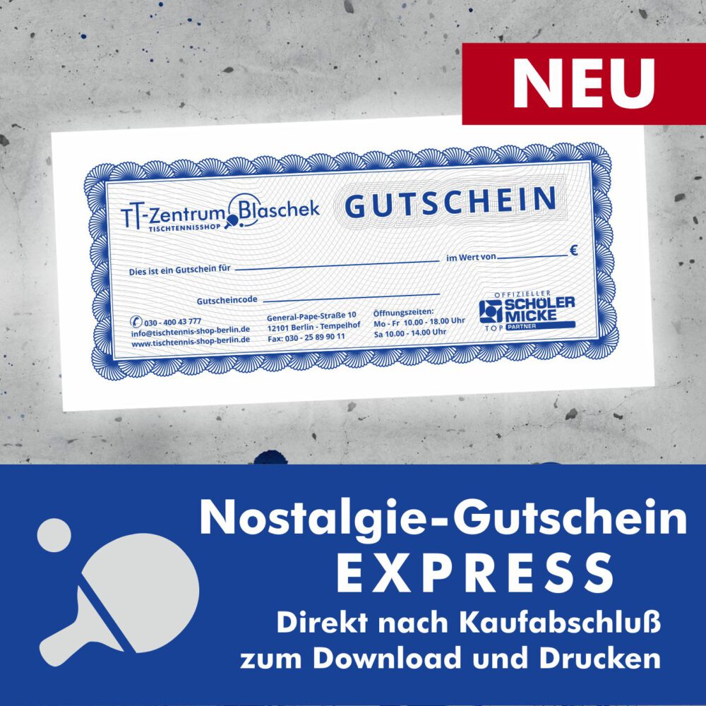 Geschenkgutschein Nostalgie zum Drucken